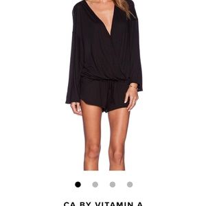 CA by Vitamin A Swim Coverup Romper